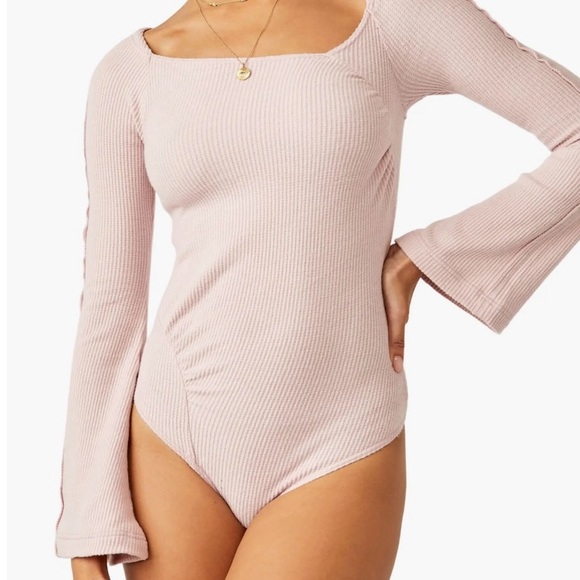 FREE PEOPLE Bodysuit NWT, On A Cloud - Picture 5 of 7